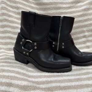 Women’s Harley Davidson Leather Ankle Boots